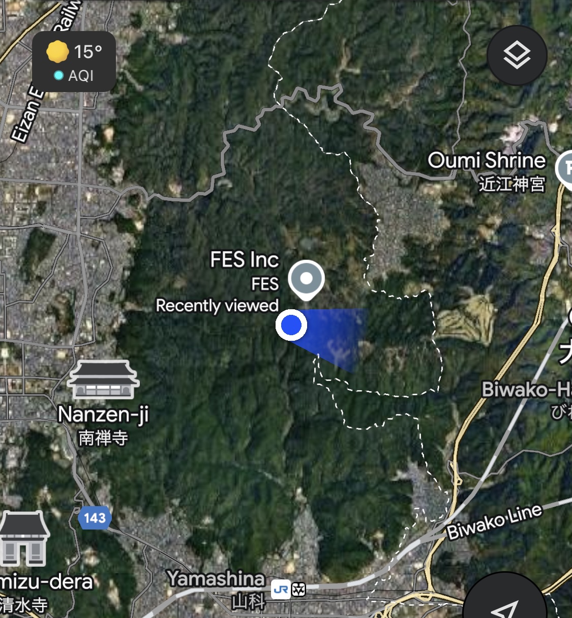 道間違えて滋賀県に行くところでした。